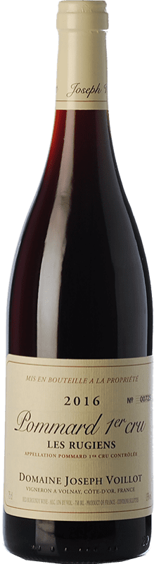 105,95 € Envío gratis | Vino tinto Voillot 1er Cru Les Rugiens Crianza A.O.C. Pommard Borgoña Francia Pinot Negro Botella 75 cl
