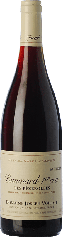 83,95 € Kostenloser Versand | Rotwein Voillot Premier Cru Les Pézerolles Alterung A.O.C. Pommard Burgund Frankreich Spätburgunder Flasche 75 cl