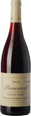 37,95 € Kostenloser Versand | Rotwein Voillot Vieilles Vignes Alterung A.O.C. Pommard Burgund Frankreich Spätburgunder Flasche 75 cl