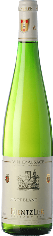 12,95 € Бесплатная доставка | Белое вино Kientzler A.O.C. Alsace Эльзас Франция Pinot White бутылка 75 cl