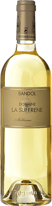 26,95 € Spedizione Gratuita | Vino bianco Domaine La Suffrène Blanc A.O.C. Bandol Provenza Francia Clairette Blanche, Ugni Blanco Bottiglia 75 cl