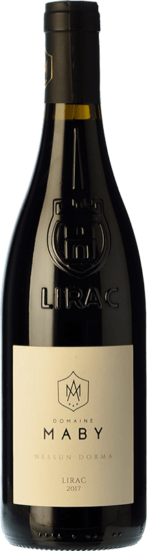 31,95 € Free Shipping | Red wine Domaine Maby Nessun Dorma Young A.O.C. Lirac Rhône France Syrah, Grenache Bottle 75 cl