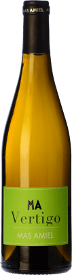 12,95 € Envío gratis | Vino Blanco Mas Amiel Vertigo A.O.C. Côtes du Roussillon Roussillon Francia Garnacha, Roussanne, Macabeo, Marsanne Eco — Ecológico 75 cl