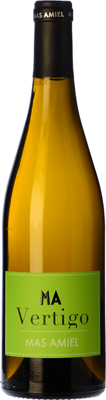 11,95 € Envio grátis | Vinho branco Mas Amiel Vertigo Blanc A.O.C. Côtes du Roussillon Roussillon França Grenache, Roussanne, Macabeo, Marsanne Garrafa 75 cl