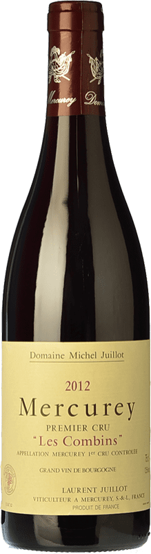 35,95 € Бесплатная доставка | Красное вино Michel Juillot 1er Cru Les Combins старения A.O.C. Mercurey Бургундия Франция Pinot Black бутылка 75 cl