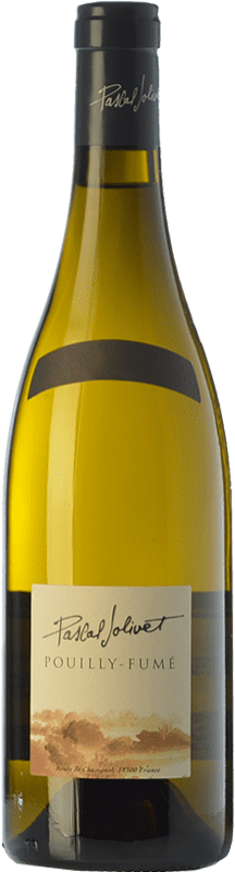 39,95 € Envío gratis | Vino blanco Pascal Jolivet A.O.C. Blanc-Fumé de Pouilly Loire Francia Sauvignon Blanca Botella 75 cl
