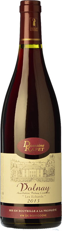 29,95 € Spedizione Gratuita | Vino Rosso François Rapet Les Échards Crianza — Invecchiato in Botte A.O.C. Volnay Borgogna Francia Pinot Nero 75 cl