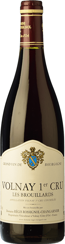 62,95 € Envío gratis | Vino Tinto Régis Rossignol-Changarnier Les Brouillards 1er Premier Cru Crianza A.O.C. Volnay Borgoña Francia Pinot Negro Botella 75 cl