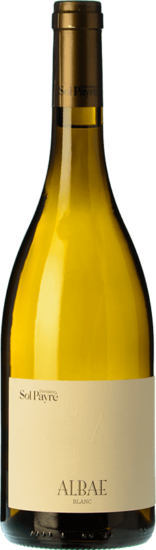 14,95 € Envio grátis | Vinho branco Sol Payré Albae Blanc A.O.C. Côtes du Roussillon Roussillon França Grenache Branca, Macabeo Garrafa 75 cl