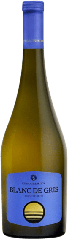 18,95 € Бесплатная доставка | Белое вино Ktima Tselepos Blanc de Gris A.O.P. Neméa Peloponeso Греция Moschofilero Eco Эко Био Органический бутылка 75 cl