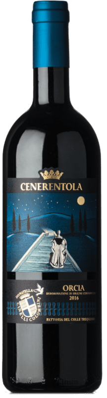 34,95 € Envio grátis | Vinho tinto Donatella Cinelli Rosso Cenerentola D.O.C. Orcia Tuscany Itália Sangiovese, Foglia Tonda Garrafa 75 cl