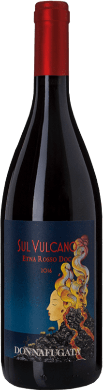 24,95 € 免费送货 | 红酒 Donnafugata Rosso Sul Vulcano D.O.C. Etna 西西里岛 意大利 Nerello Mascalese 瓶子 75 cl