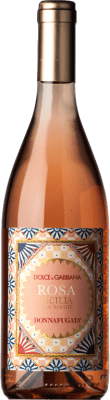 29,95 € Free Shipping | Rosé wine Donnafugata Rosato Dolce & Gabbana Rosa D.O.C. Sicilia Sicily Italy Nerello Mascalese, Nocera Bottle 75 cl