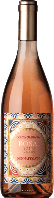 28,95 € Free Shipping | Rosé wine Donnafugata Rosato Dolce & Gabbana Rosa D.O.C. Sicilia Sicily Italy Nerello Mascalese, Nocera Bottle 75 cl