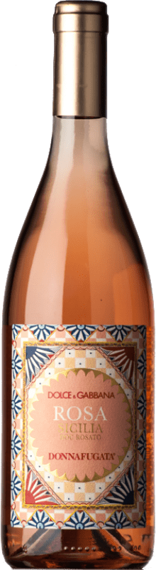 29,95 € Free Shipping | Rosé Wine Donnafugata Dolce & Gabbana Rosa D.O.C. Sicilia Sicily Italy Nerello, Nocera Bottle 75 cl