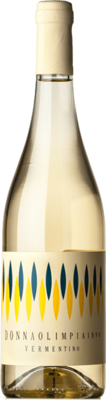13,95 € Envio grátis | Vinho branco Donna Olimpia 1898 I.G.T. Costa Toscana Tuscany Itália Vermentino Garrafa 75 cl