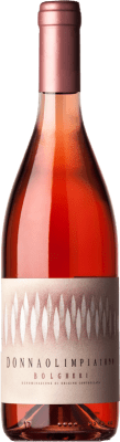 19,95 € Envio grátis | Vinho rosé Donna Olimpia 1898 Rosato D.O.C. Bolgheri Tuscany Itália Merlot, Cabernet Franc Garrafa 75 cl