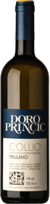 24,95 € Spedizione Gratuita | Vino bianco Doro Princic D.O.C. Collio Goriziano-Collio Friuli-Venezia Giulia Italia Friulano Bottiglia 75 cl