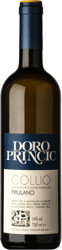 24,95 € Бесплатная доставка | Белое вино Doro Princic D.O.C. Collio Goriziano-Collio Фриули-Венеция-Джулия Италия Friulano бутылка 75 cl