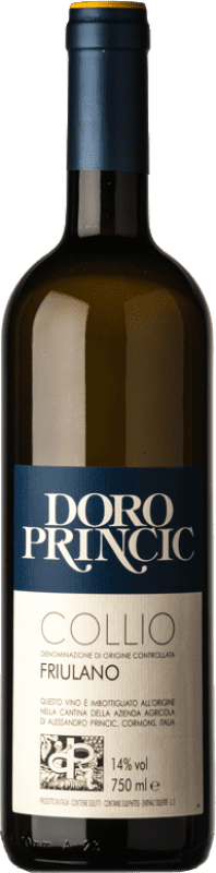 24,95 € Envio grátis | Vinho branco Doro Princic D.O.C. Collio Goriziano-Collio Friuli-Venezia Giulia Itália Friulano Garrafa 75 cl