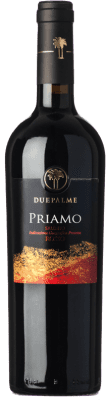 10,95 € Envío gratis | Vino tinto Due Palme Priamo I.G.T. Salento Puglia Italia Malvasía Negra, Nero di Troia Botella 75 cl