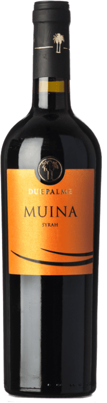 11,95 € Free Shipping | Red wine Due Palme Muina I.G.T. Salento Puglia Italy Syrah Bottle 75 cl