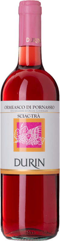 16,95 € Envío gratis | Vino rosado Durin Sciac-trà Joven D.O.C. Pornassio - Ormeasco di Pornassio Liguria Italia Botella 75 cl