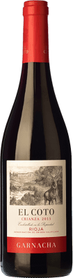 10,95 € Бесплатная доставка | Красное вино Coto de Rioja старения D.O.Ca. Rioja Ла-Риоха Испания Grenache бутылка 75 cl