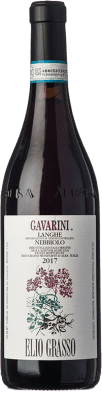 19,95 € Envío gratis | Vino tinto Elio Grasso Gavarini D.O.C. Langhe Piemonte Italia Nebbiolo Botella 75 cl