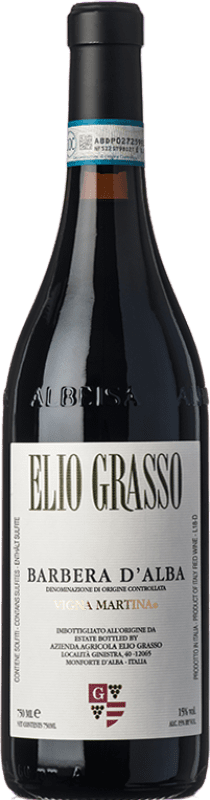 56,95 € Free Shipping | Red Wine Elio Grasso Vigna Martina D.O.C. Barbera d'Alba Piemonte Italy Barbera 75 cl