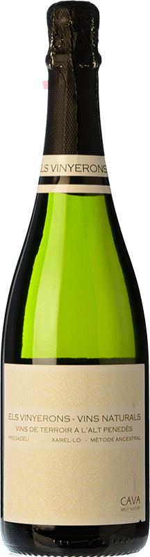 15,95 € Free Shipping | White Sparkling Wine Els Vinyerons Pregadéu Brut Ancestral D.O. Penedès Catalonia Spain Xarel·lo 75 cl