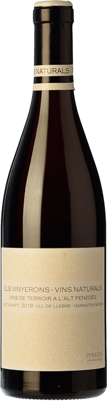 9,95 € Free Shipping | Red wine Els Vinyerons Saltamartí Negre Aged D.O. Penedès Catalonia Spain Tempranillo, Grenache Bottle 75 cl