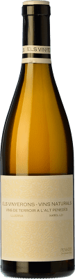 14,95 € Free Shipping | White wine Els Vinyerons Lluerna Blanc Aged D.O. Penedès Catalonia Spain Xarel·lo Bottle 75 cl