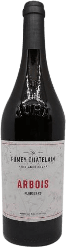 21,95 € Envío gratis | Vino tinto Fumey Chatelain Ploussard A.O.C. Arbois Jura Francia Poulsard Botella 75 cl