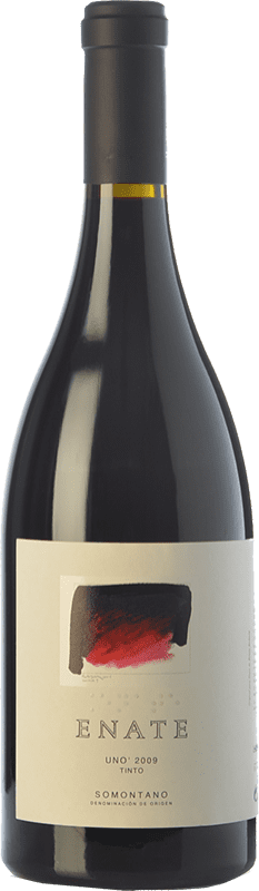 148,95 € Free Shipping | Red wine Enate Uno Tinto Aged D.O. Somontano Aragon Spain Syrah, Cabernet Sauvignon Bottle 75 cl