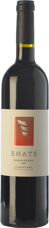 82,95 € Free Shipping | Red wine Enate Especial Reserva 2006 D.O. Somontano Catalonia Spain Merlot, Cabernet Sauvignon Bottle 75 cl