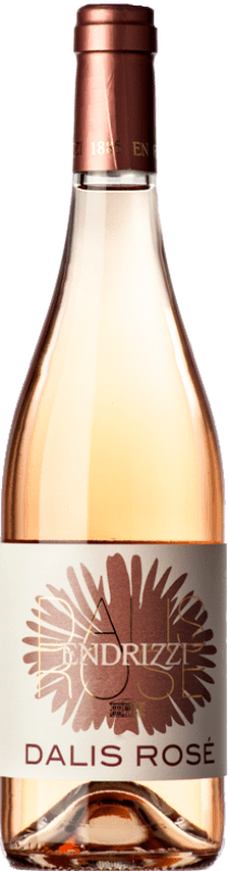 15,95 € Envoi gratuit | Vin Rosé Endrizzi Dalis Rosé D.O.C. Trentino Trentin-Haut-Adige Italie Teroldego, Sauvignon Bouteille 75 cl