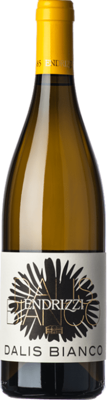 11,95 € Envío gratis | Vino Blanco Endrizzi Dalis I.G.T. Vigneti delle Dolomiti Trentino-Alto Adige Italia Chardonnay, Sauvignon, Nosiola, Müller-Thurgau Botella 75 cl