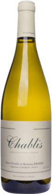 18,95 € Envío gratis | Vino blanco Jean Claude Bessin A.O.C. Chablis Borgoña Francia Chardonnay Botella 75 cl