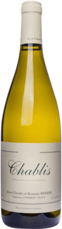 18,95 € Spedizione Gratuita | Vino bianco Jean Claude Bessin A.O.C. Chablis Borgogna Francia Chardonnay Bottiglia 75 cl