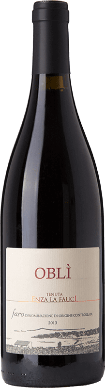 27,95 € Kostenloser Versand | Rotwein Enza La Fauci Oblì D.O.C. Faro Sizilien Italien Nero d'Avola, Nerello, Nocera Flasche 75 cl