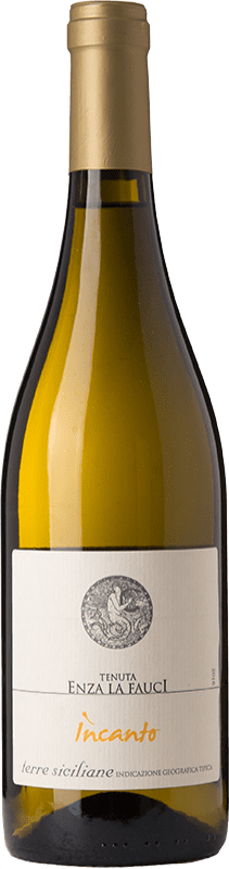 19,95 € Бесплатная доставка | Белое вино Enza La Fauci Incanto I.G.T. Terre Siciliane Сицилия Италия Grecanico бутылка 75 cl