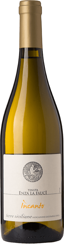 19,95 € Envio grátis | Vinho branco Enza La Fauci Incanto I.G.T. Terre Siciliane Sicília Itália Grecanico Dorato Garrafa 75 cl