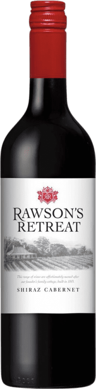 14,95 € Free Shipping | Red Wine Penfolds Rawson's Retreat Shiraz Cabernet Southern Australia Australia Syrah — Shiraz, Cabernet Sauvignon Bottle 75 cl