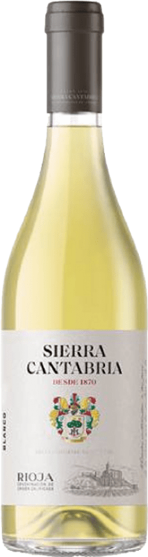 15,95 € Kostenloser Versand | Weißwein Sierra Cantabria D.O.Ca. Rioja La Rioja Spanien Tempranillo, Viura, Malvasia, Sauvignon Flasche 75 cl