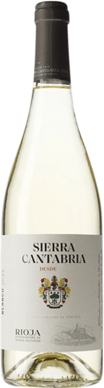 15,95 € Envío gratis | Vino Blanco Sierra Cantabria D.O.Ca. Rioja La Rioja España Tempranillo, Viura, Malvasía, Sauvignon 75 cl