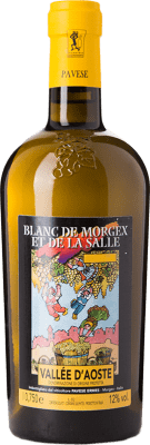 21,95 € Envoi gratuit | Vin blanc Ermes Pavese Blanc de Morgex et de La Salle D.O.C. Valle d'Aosta Vallée d'Aoste Italie Prié Blanc Bouteille 75 cl