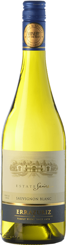 10,95 € Envio grátis | Vinho branco Viña Errazuriz Estate Series I.G. Valle del Aconcagua Vale do Aconcagua Chile Sauvignon Branca Garrafa 75 cl