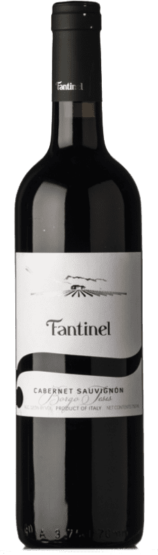 11,95 € Бесплатная доставка | Красное вино Fantinel Borgo Tesis D.O.C. Friuli Фриули-Венеция-Джулия Италия Cabernet Sauvignon бутылка 75 cl