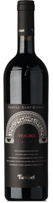 25,95 € Free Shipping | Red wine Fantinel Rosso Venko Sant'Helena D.O.C. Collio Goriziano-Collio Friuli-Venezia Giulia Italy Merlot, Cabernet Franc, Pinot Black Bottle 75 cl